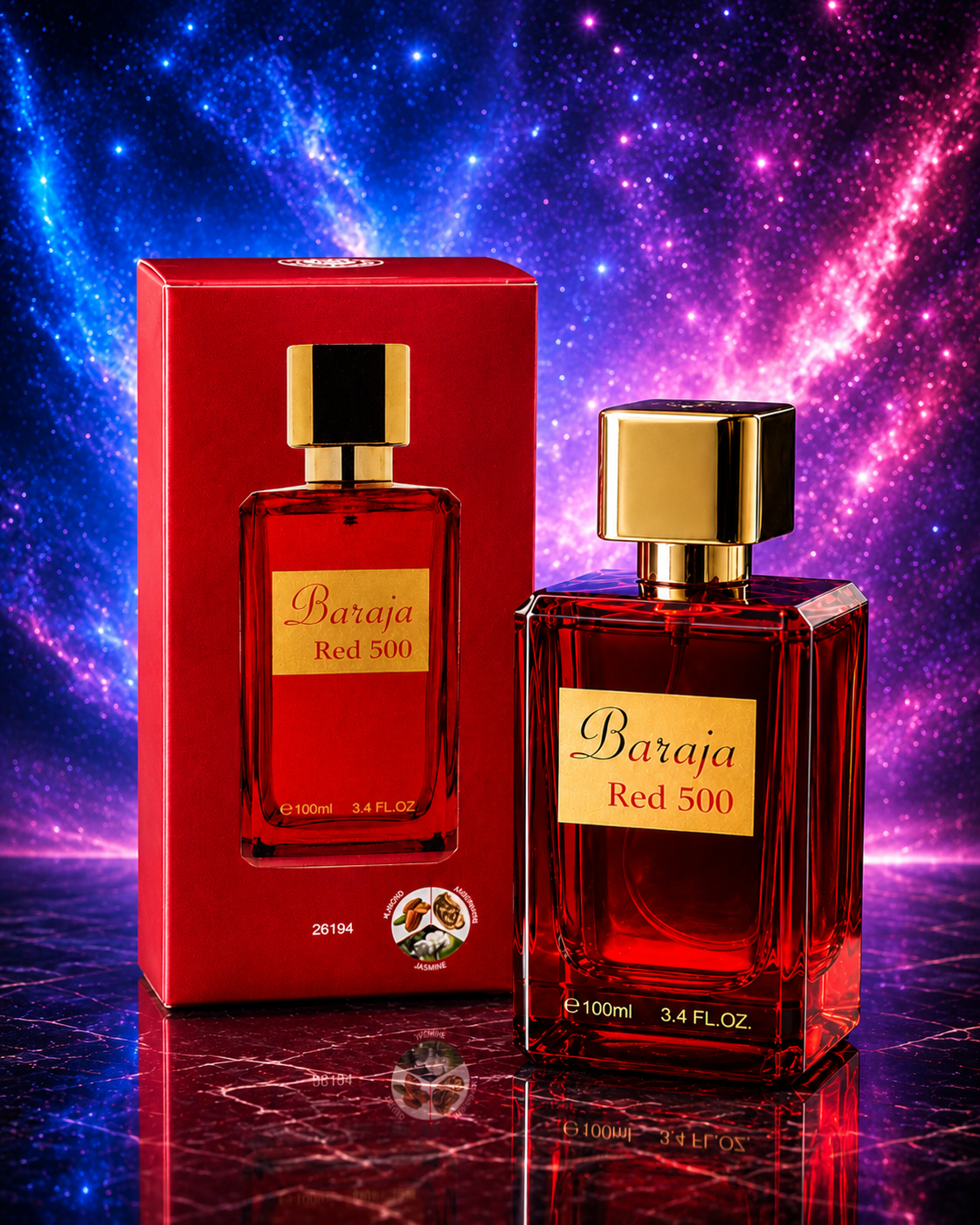 Baraja Red 500 | Inspired by Baccarat Rouge 540